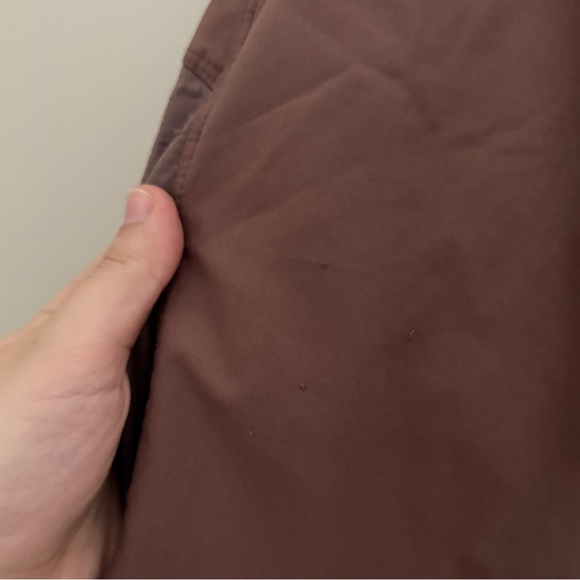 Vuori Men’s Course Run Shorts in Terracotta Dusty Red Drawstring - Picture 11 of 14